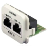 0-1711804-1 Cat. 6A Dual RJ-45 Insert for FE + Voice/Data